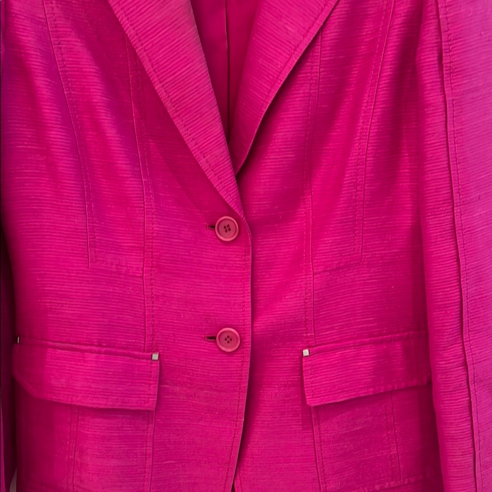 Women's Pink Blazer - Picture 4 of 14